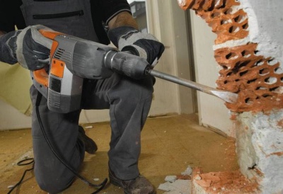 Плоское зубило SDS-plus 17x400x20мм